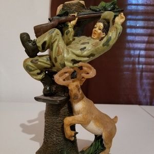 Deer Hunting gone wrong figureine